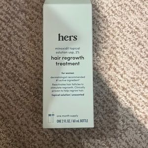 Hair Regrowth Serum- hers. minoxidil topical solution usp, 2%